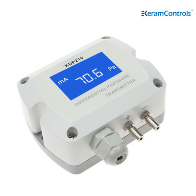 0-±2000pa Sensor van de filter de Differentiële Druk voor de Controle van Gas Differentiële Druk