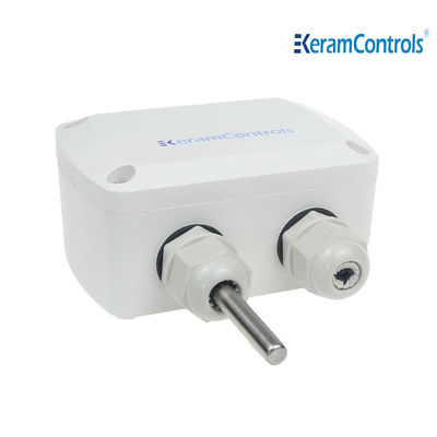 PT1000 de Temperatuurmaat van de temperatuursensor met 2 ABS van Draadpc Huisvesting