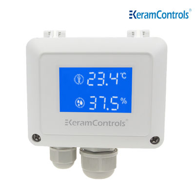 4-20mA van de de Druksensor HVAC van de Vochtigheidstemperatuur de Temperatuur & de Vochtigheidszender