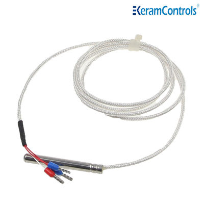 Waterdichte de Temperatuursensor 3 Draad 30mm van PT100 PT1000
