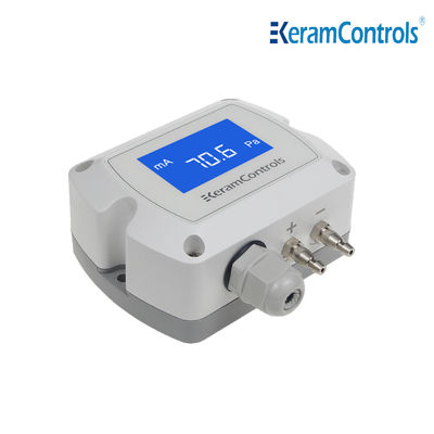 -100~100pa LCD Zender van de Vertonings de Differentiële Druk voor HVAC