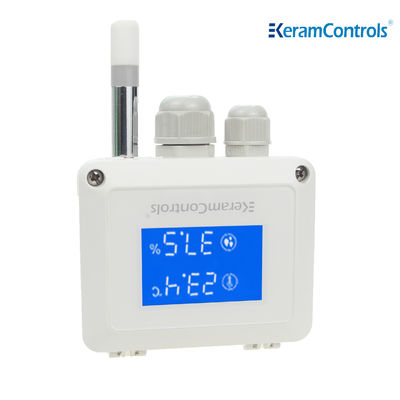 4-20mA van de de Druksensor HVAC van de Vochtigheidstemperatuur de Temperatuur & de Vochtigheidszender