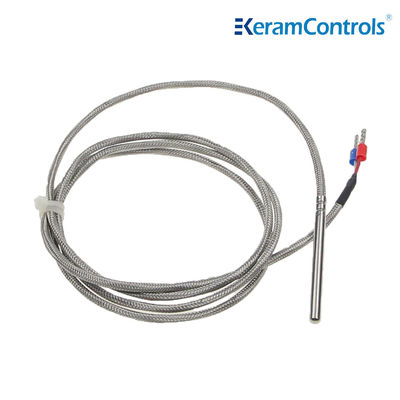 Waterdichte de Temperatuursensor 3 Draad 30mm van PT100 PT1000