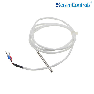 6mm 40mm 50mm Waterdichte Temperatuursensoren 5k 10k PT100 PT1000 NTC