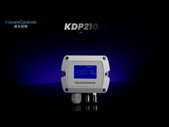 KDP Hoge Nauwkeurigheid IP65 Differentiële Druksensor Transducer 4-20mA